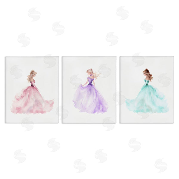 stupell industries Christine Simpson Art | Princess Joy Gowns Wall Art
