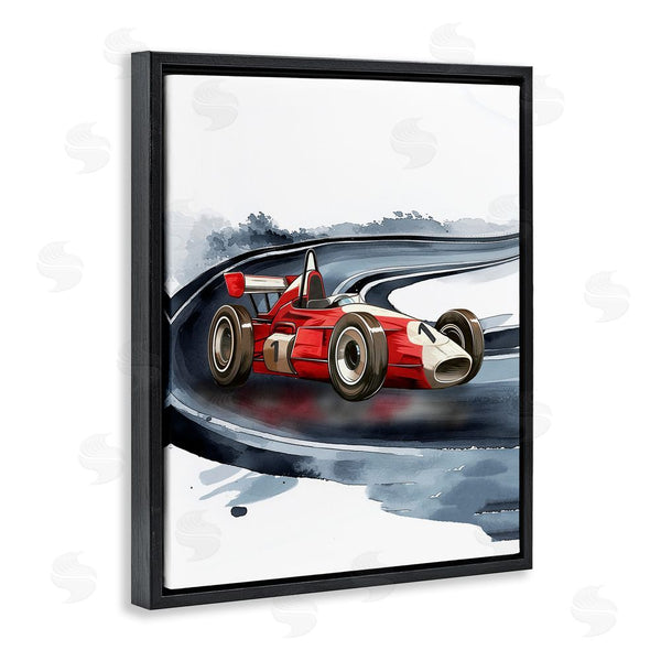 Stupell Industries Christine Simpson Art | Race Day F1 Car Wall Art