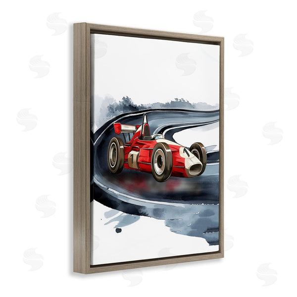 Stupell Industries Christine Simpson Art | Race Day F1 Car Wall Art