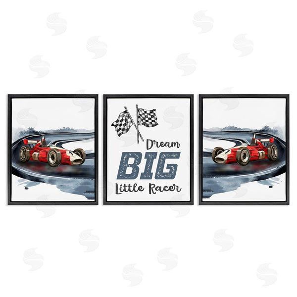 Stupell Industries Christine Simpson Art | Retro Little Racer Cars Wall Art