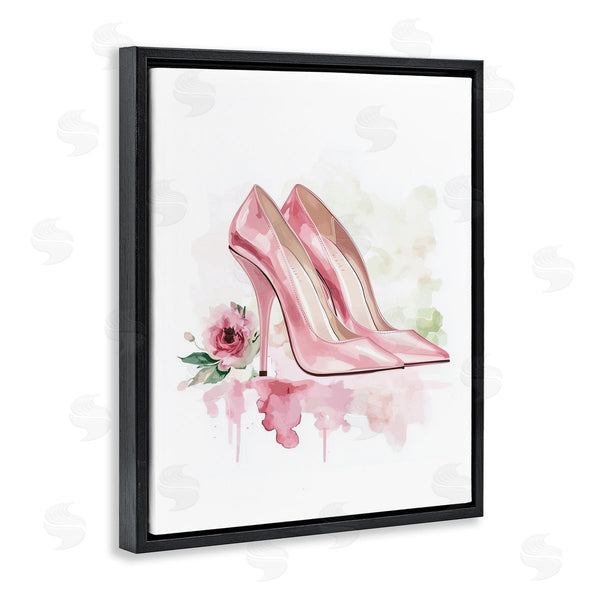 Stupell Industries Christine Simpson Art | Rosy Pastel Heels Wall Art