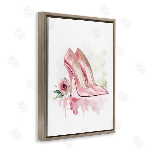 Stupell Industries Christine Simpson Art | Rosy Pastel Heels Wall Art