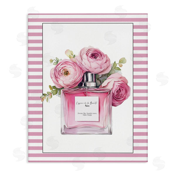 stupell industries Christine Simpson Art | Rosy Pink Perfume Bouquet Wall Art