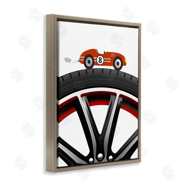 Stupell Industries Christine Simpson Art | Sport Fast Lane Racecar Wall Art
