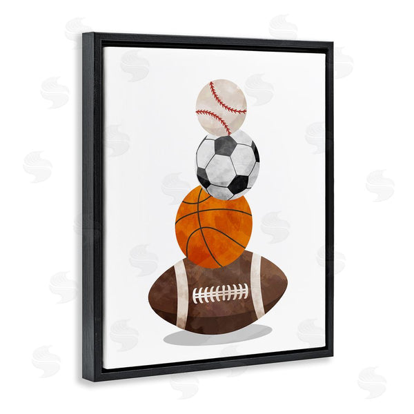 Stupell Industries Christine Simpson Art | Sports Ball Bunch Wall Art