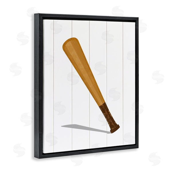 Stupell Industries Christine Simpson Art | Sporty Baseball Bat Wall Art
