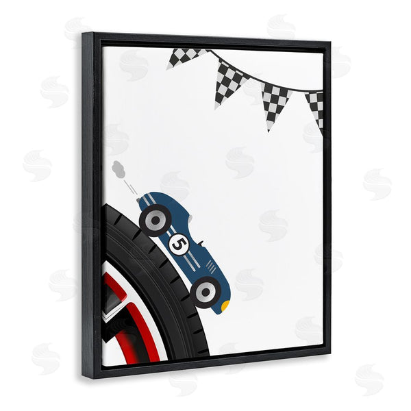 Stupell Industries Christine Simpson Art | Vintage Fast Lane Racecar Wall Art