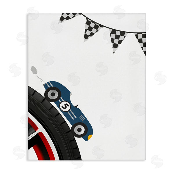 stupell industries Christine Simpson Art | Vintage Fast Lane Racecar Wall Art