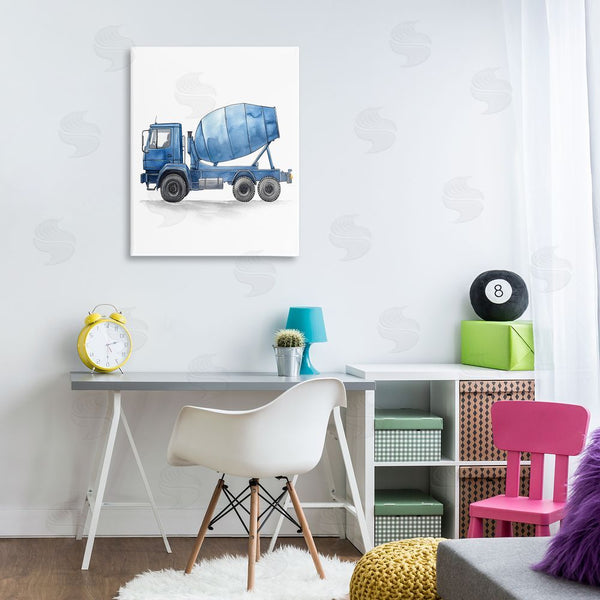 Stupell Industries Christine Simpson Art | Working Trucks Cement Wall Art