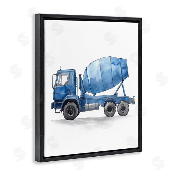 Stupell Industries Christine Simpson Art | Working Trucks Cement Wall Art