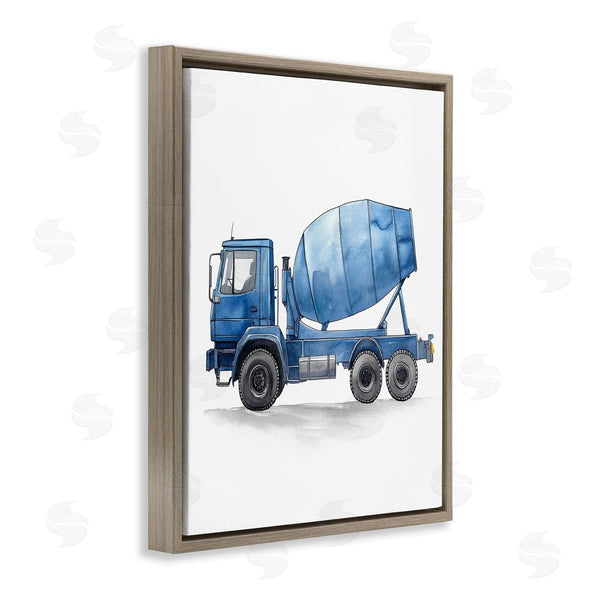 Stupell Industries Christine Simpson Art | Working Trucks Cement Wall Art