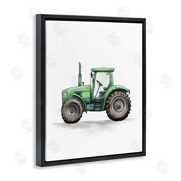 Stupell Industries Christine Simpson Art | Working Trucks Green Tractor Wall Art