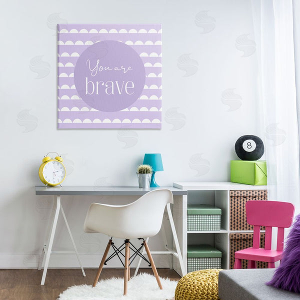 Stupell Industries Christine Simpson Art | You Are Brave Affirmation Wall Art