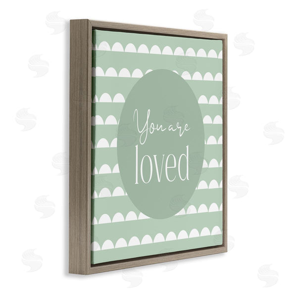 Stupell Industries Christine Simpson Art | You Are Loved Affirmation Wall Art