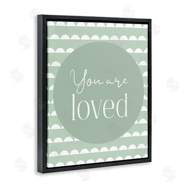 Stupell Industries Christine Simpson Art | You Are Loved Sentiment Wall Art
