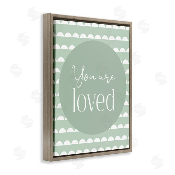 Stupell Industries Christine Simpson Art | You Are Loved Sentiment Wall Art