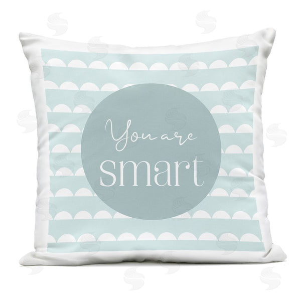 Stupell Industries Christine Simpson Art | You Are Smart Affirmation Printed Throw Pillow