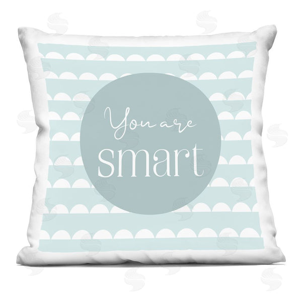 stupell industries Christine Simpson Art | You Are Smart Affirmation Printed Throw Pillow