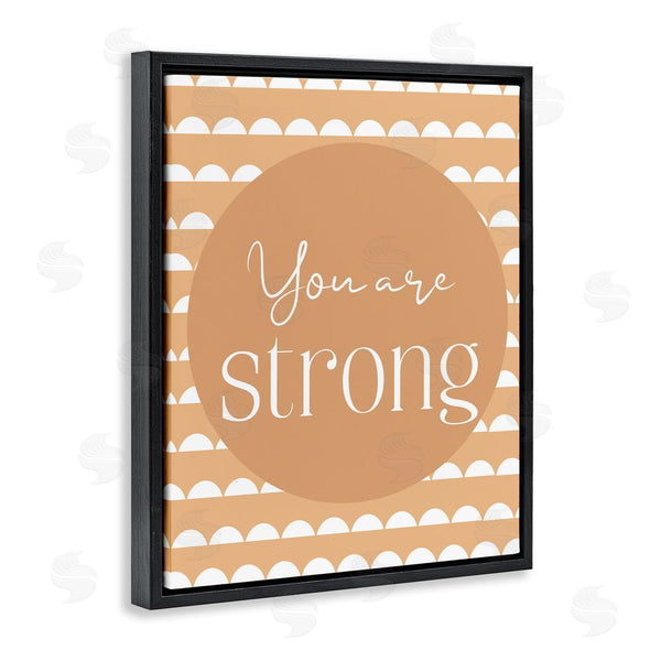 Stupell Industries Christine Simpson Art | You Are Strong Sentiment Wall Art