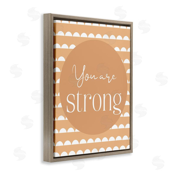 Stupell Industries Christine Simpson Art | You Are Strong Sentiment Wall Art
