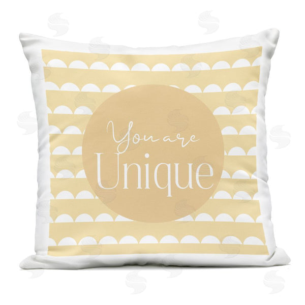 Stupell Industries Christine Simpson Art | You Are Unique Affirmation Printed Throw Pillow
