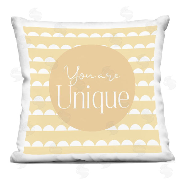 stupell industries Christine Simpson Art | You Are Unique Affirmation Printed Throw Pillow
