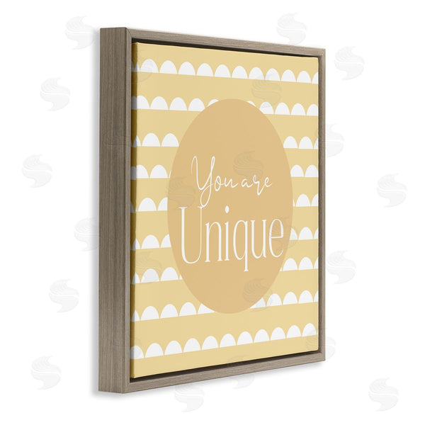 Stupell Industries Christine Simpson Art | You Are Unique Affirmation Wall Art