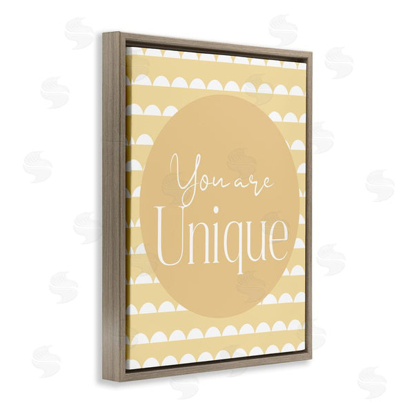 Stupell Industries Christine Simpson Art | You Are Unique Sentiment Wall Art