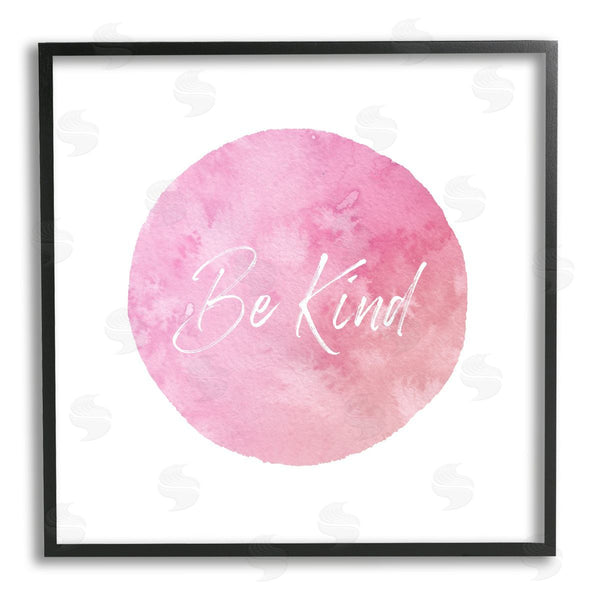Stupell Industries Christine Zalewski | Be Kind Pink Circle