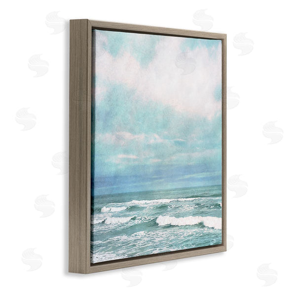 Stupell Industries Christine Zalewski | Beach Waves Horizon