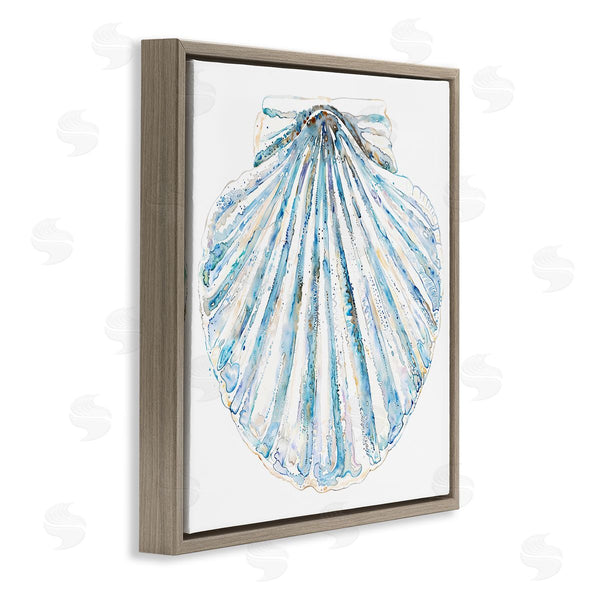 Stupell Industries Christine Zalewski | Clam Shell On White