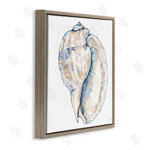 Stupell Industries Christine Zalewski | Conch Shell On White