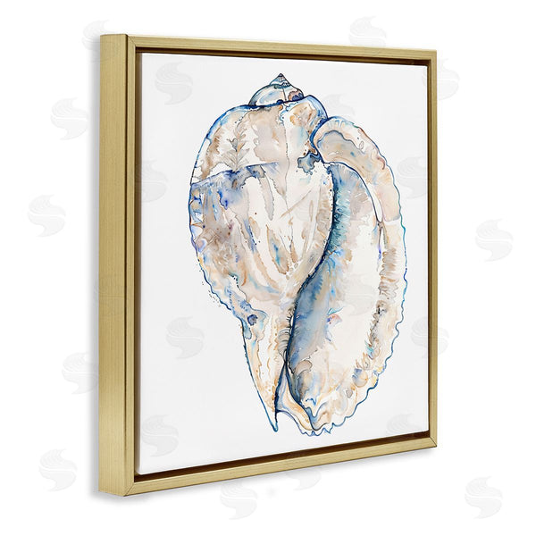 Stupell Industries Christine Zalewski | Conch Shell On White