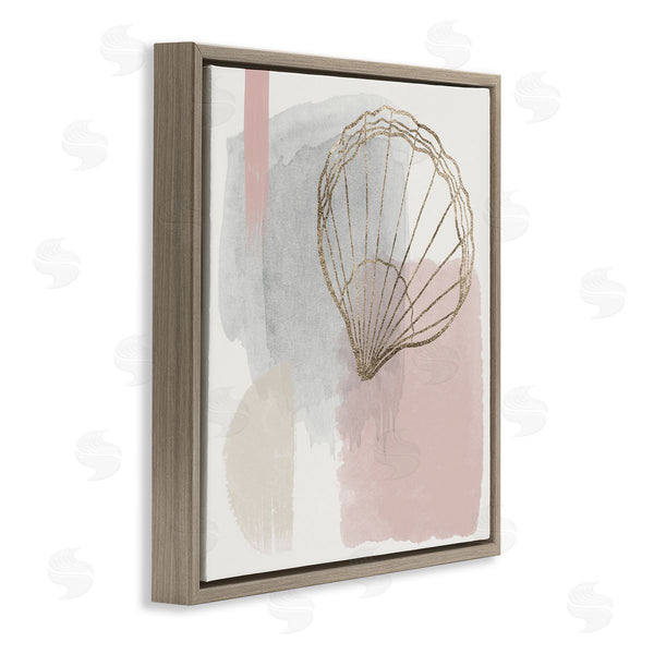 Stupell Industries Christine Zalewski | Glam Modern Seashell