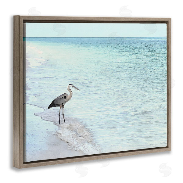 Stupell Industries Christine Zalewski | Heron On Coastline