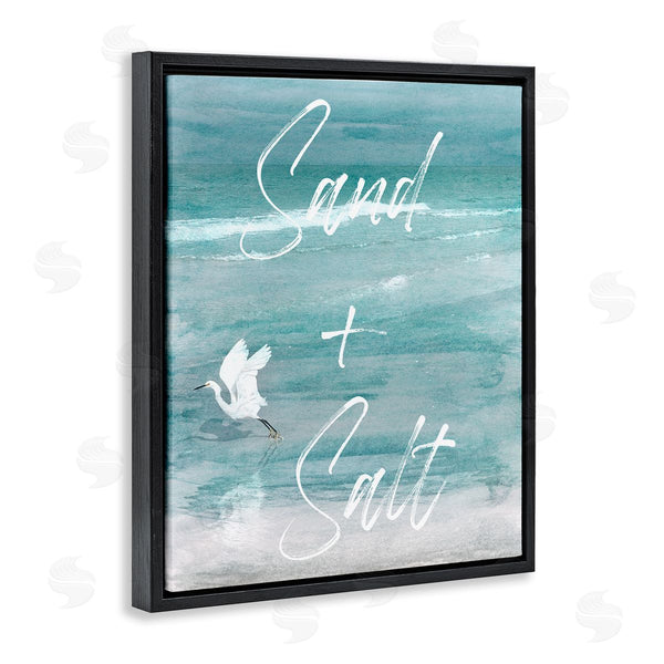Stupell Industries Christine Zalewski | Sand & Salt Beach Phrase