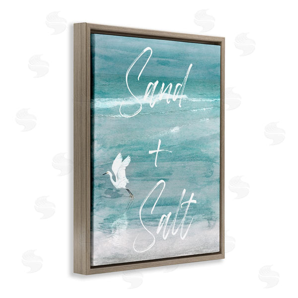 Stupell Industries Christine Zalewski | Sand & Salt Beach Phrase