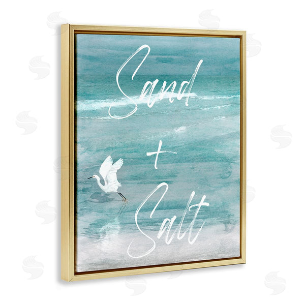Stupell Industries Christine Zalewski | Sand & Salt Beach Phrase