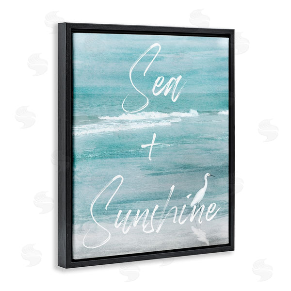 Stupell Industries Christine Zalewski | Sea & Sunshine Phrase