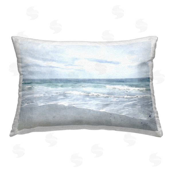 Stupell Industries Christine Zalewski | Serene Overcast Beach
