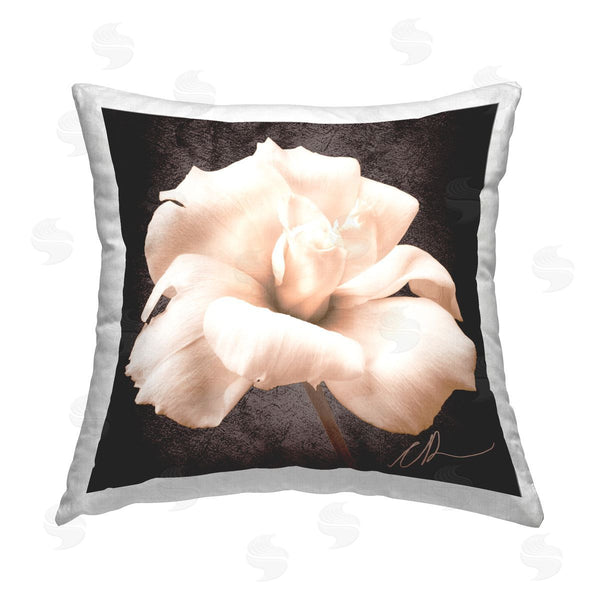 stupell industries Christine Zalewski | Vintage Rose Petals Printed Throw Pillow