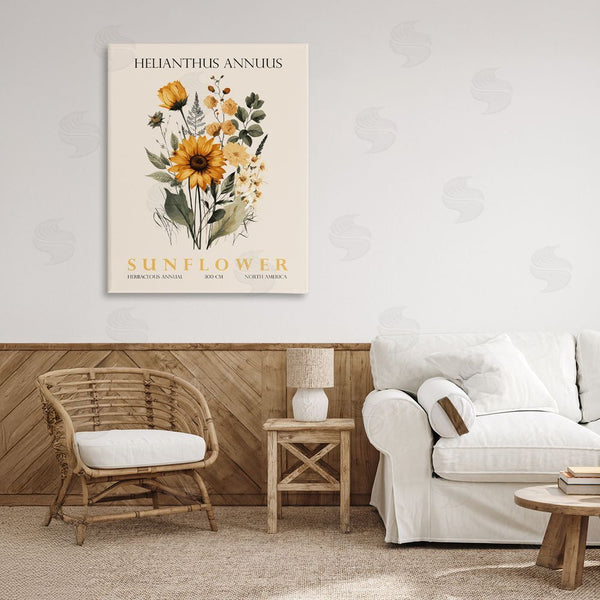 Stupell Industries Christopher Giampietro | Natural Sunflower Bundle