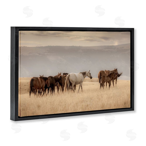 Stupell Industries Christy Berry | Equestrian Montana Herd Wall Art