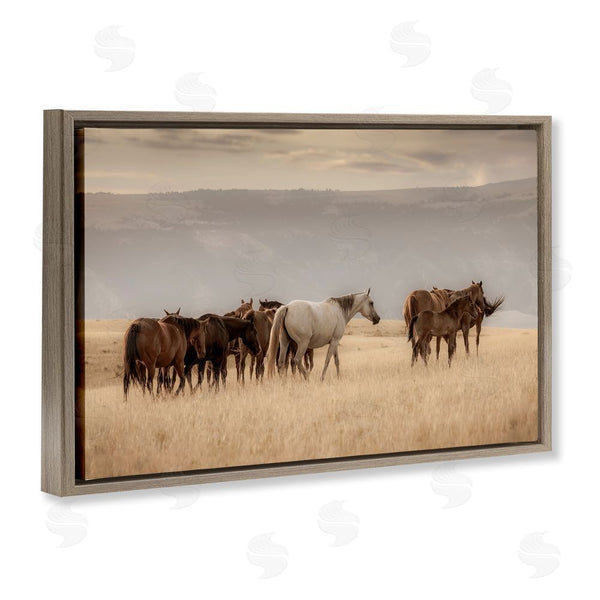 Stupell Industries Christy Berry | Equestrian Montana Herd Wall Art