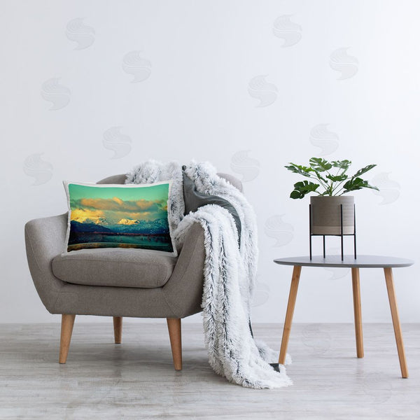 Stupell Industries Chuck Burdick | Snowy Mountain Shore