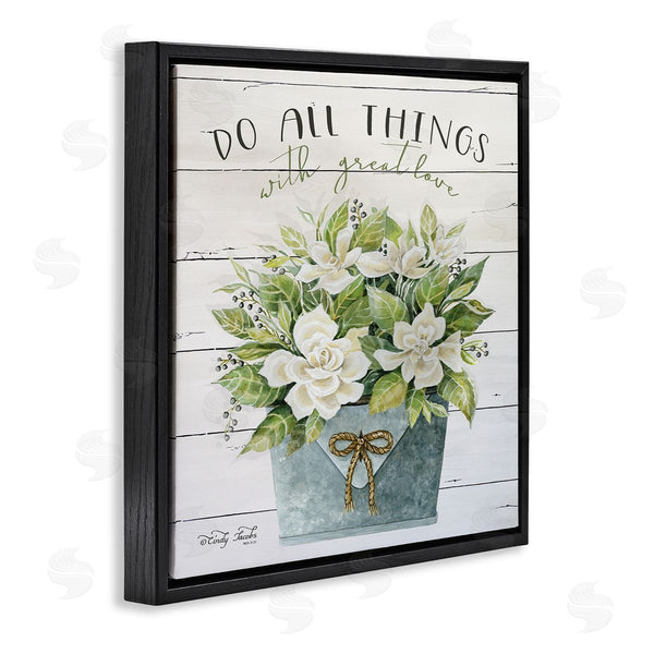 Stupell Industries Cindy Jacobs | All Things With Love Floral Magnolia