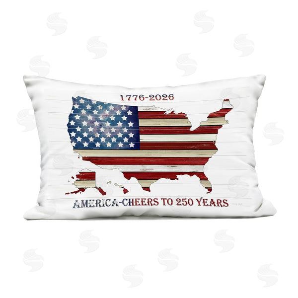 Stupell Industries Cindy Jacobs | America 250 Year Celebration Printed Throw Pillow