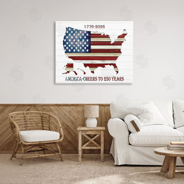 Stupell Industries Cindy Jacobs | America 250 Year Celebration Wall Art