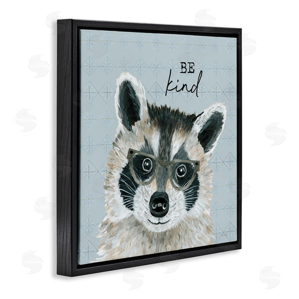 Stupell Industries Cindy Jacobs | Be Kind Happy Raccoon Patterned Wall Art
