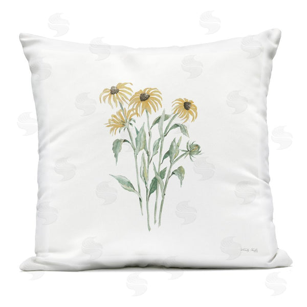 Stupell Industries Cindy Jacobs | Black-Eyed Susan Botanical Printed Throw Pillow